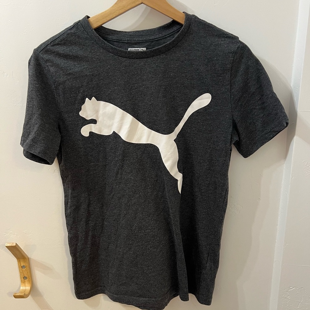 Women’s Puma Grey Short Sleeve Shirt